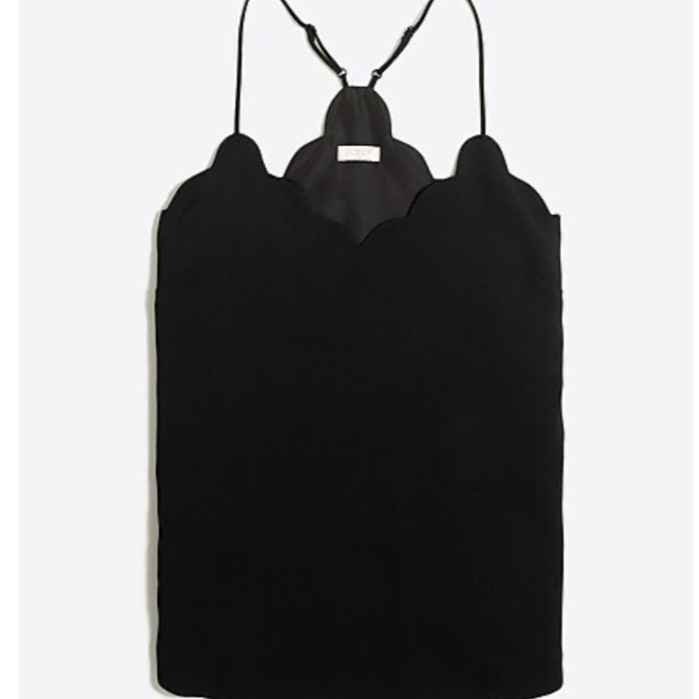 J.Crew Scalloped Cami Top
